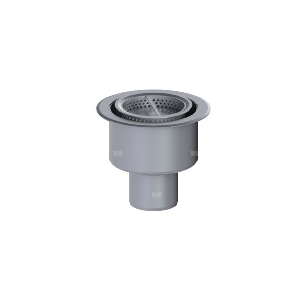 Korpus Ferrofix 185 DN100 DZ 110, odpływ pionowy, krawędź połączeniowa