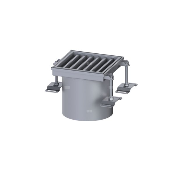 Nasada Ferrofix 185, 206x206, ruszt drabinkowy M125, bez kołnierza