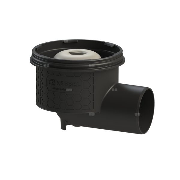 Korpus wpustu Ecoguss, DN 70, odpływ boczny