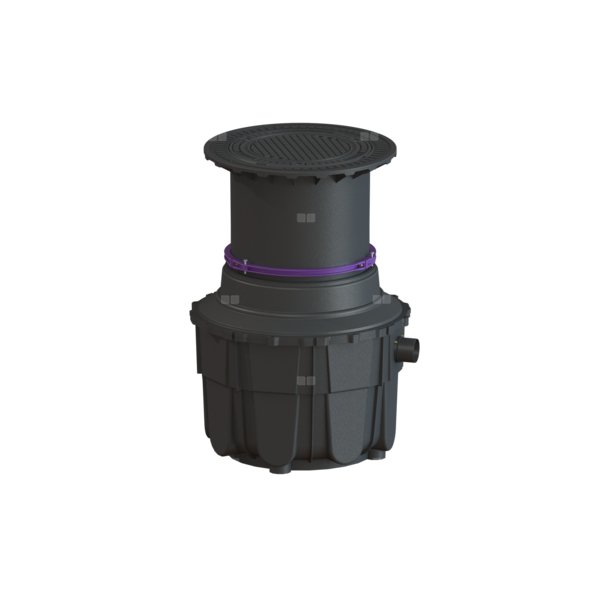 Separator substancji ropopochodnych EasyOil ground Modular NS 1,5, klasa 2, LW800 pokrywa klasy D