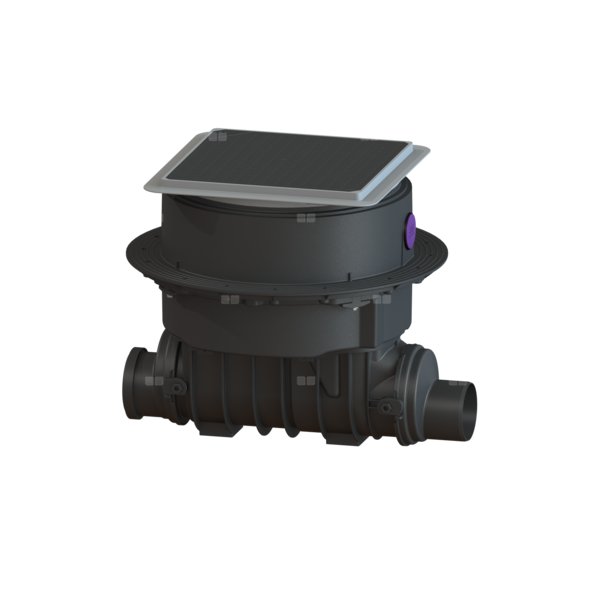 Korpus/ czyszczak Controlfix DN100 z czarną pokrywą