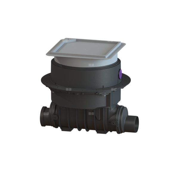 Korpus/ czyszczak Controlfix DN100 z pokrywą pod płytki