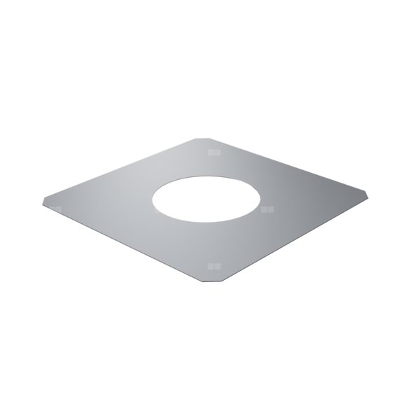 Wzmocnienie blaszane do dachów trapezowych, do wpustów dachowych Ecoguss