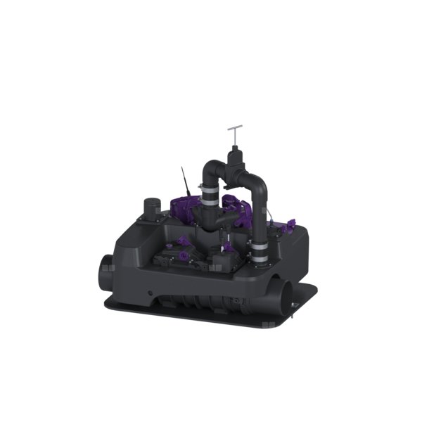 Przepompownia hybrydowa wolnostojąca Ecolift L Bypass Mono FKA SPF 1300-S3