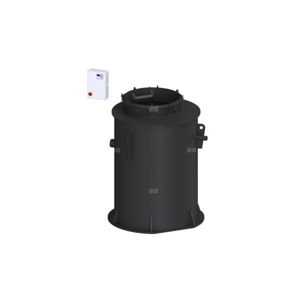 Moduł techniczny przepompowni Aqualift F XL Mono z szafka Comfort z pompą STZ 7500-S1 poj. 820l