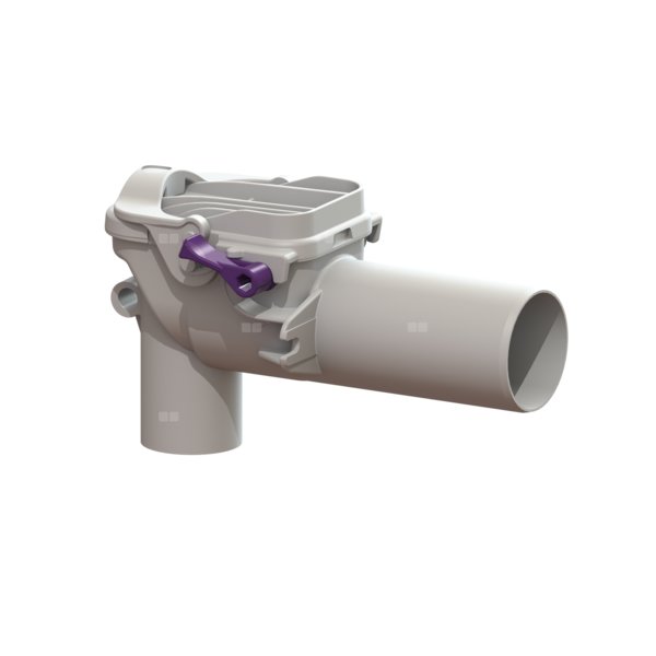 Zawór zwrotny (zasuwa burzowa) Staufix Siphon DN50 do syfonu podumywalkowego