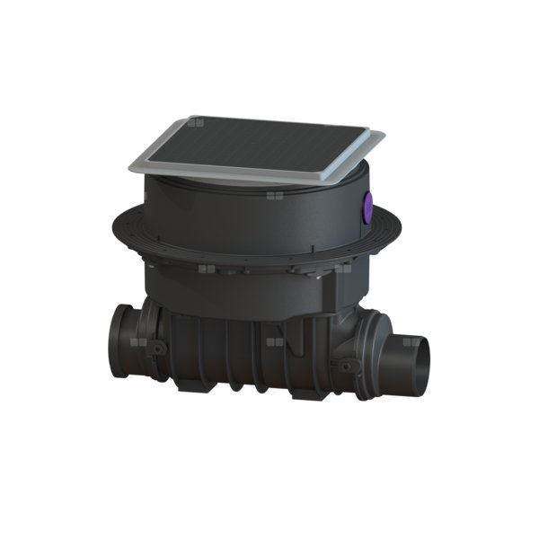 Korpus/ czyszczak Controlfix DN125 z czarną pokrywą