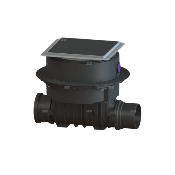 Korpus/ czyszczak Controlfix DN150 z czarną pokrywą