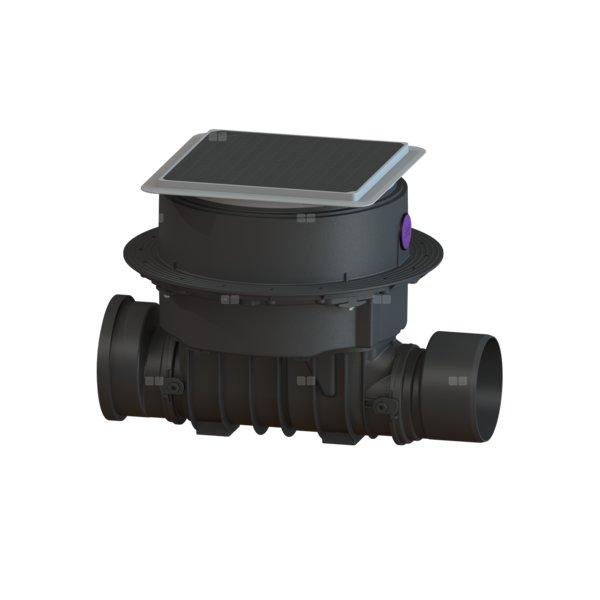 Korpus/ czyszczak Controlfix DN200 z czarną pokrywą