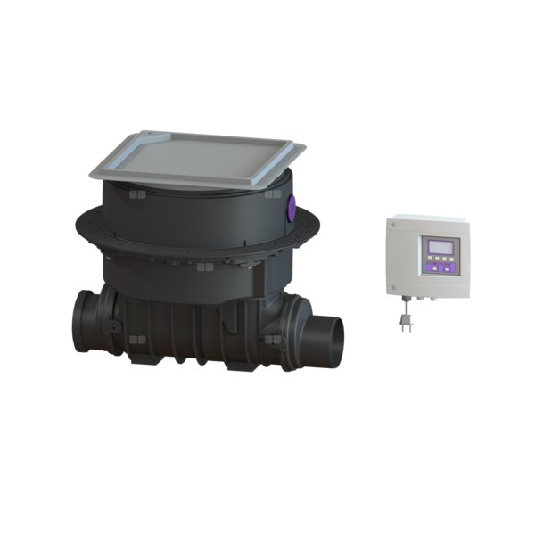 Automatyczny zawór zwrotny (zasuwa burzowa) Staufix FKA Komfort DN125 z pokrywą pod płytki