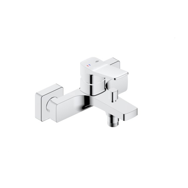 Bateria Malaga, wannowa, ścienna, chrom