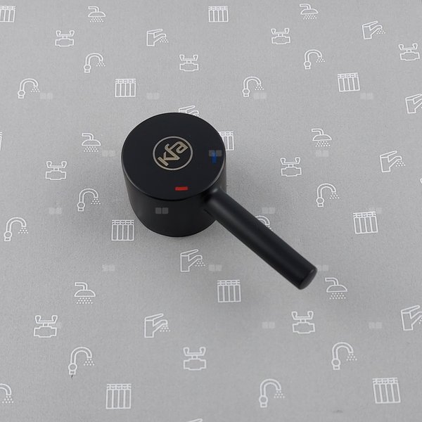 Uchwyt do baterii podtynkowej bidetowej MOZA BLACK