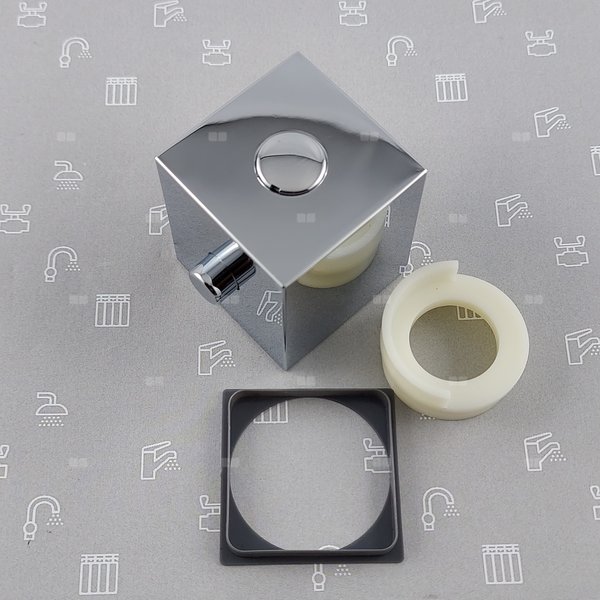 Uchwyt regulacji strumienia wody do baterii natryskowej termostatycznej LOGON CHROM