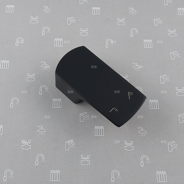 Uchwyt przełącznika natrysku do baterii 4-otworowej wannowej MOKAIT BLACK