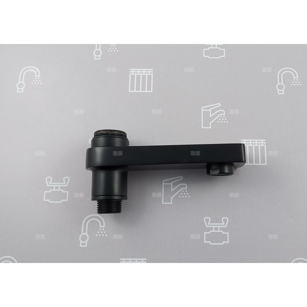 WYLOT SKŁADANY KPL. DO BAT. NATRYSK. LOGON Z DESZCZOWNIĄ, BLACK