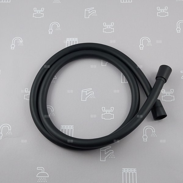 WĄŻ NATRYSKU L1200 MM DO BAT. BIDETOWEJ PODTYNKOWEJ LOGON, MOZA, BLACK