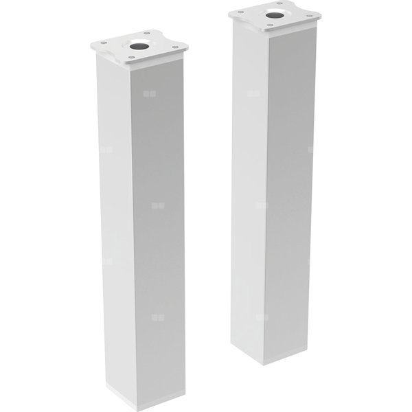 TWINS Nóżki, chrom połysk (2 szt.) niski rant