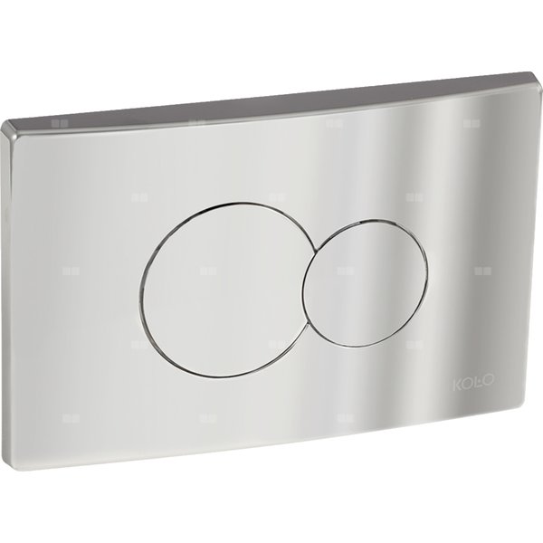 Przycisk uruchamiający Koło Eclipse do spłukiwania dwudzielnego: Chrom błyszczący