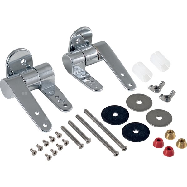 Zawiasy do deski sedesowej wolnoopadającej QUATTRO (K60112)