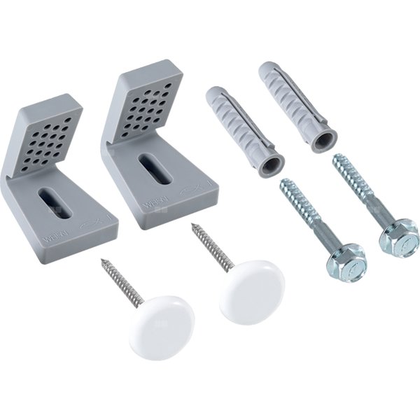 Zestaw do krytego montażu misek kompaktowych, pólpostumentow, pisuarow