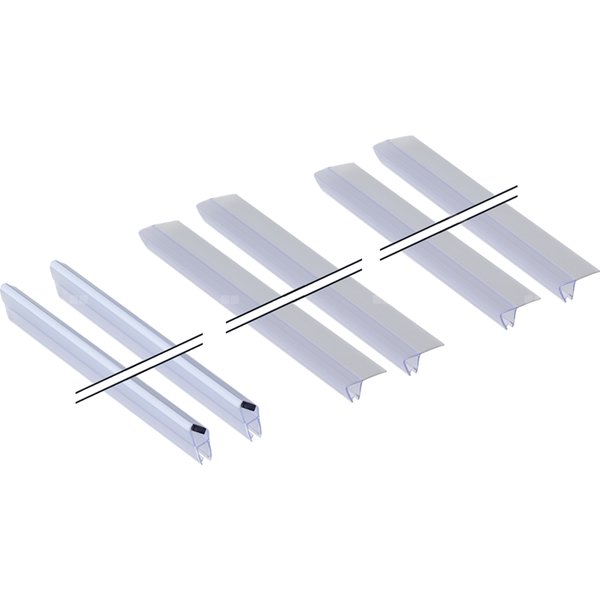 Zestaw profili uszczelniających Koło Rekord do kabiny prysznicowej