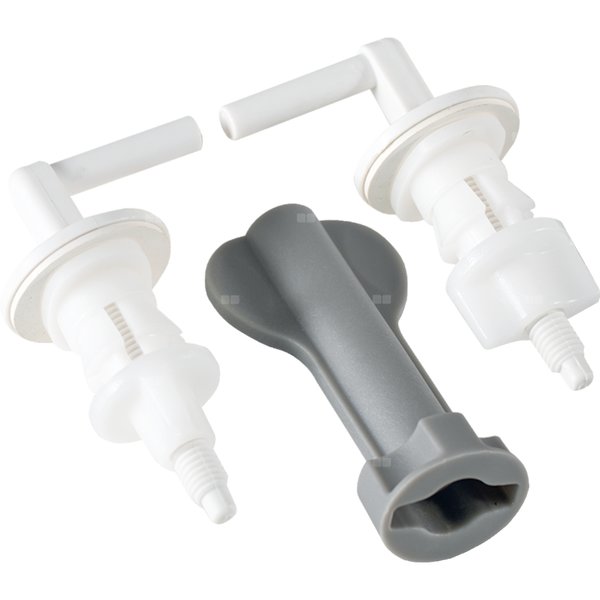 Zawiasy do deski sedesowej miękkiej NOVA (20123)