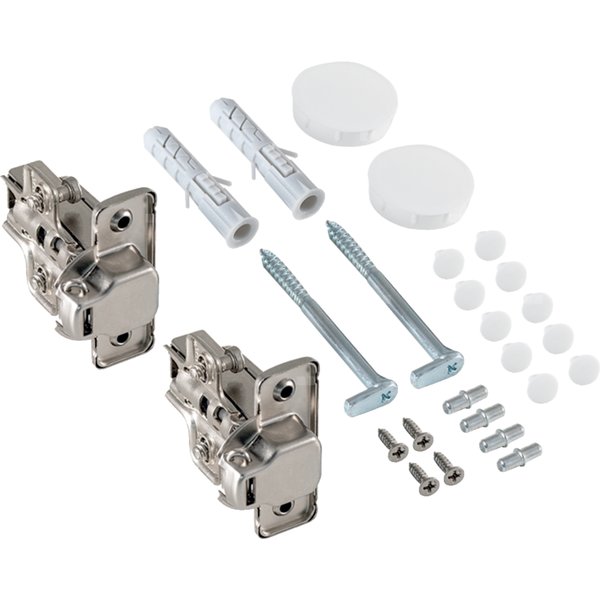 Elementy mocujące Koło Twins do szafki pod umywalkę z jednymi drzwiami