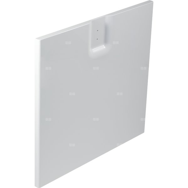 Drzwi Koło Twins do dolnej szafki pod umywalkę, z jednymi drzwiami: Biały, Szerokość umywalki=60cm