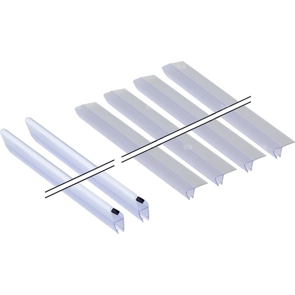 Zestaw profili uszczelniających Koło GEO do kabiny prysznicowej