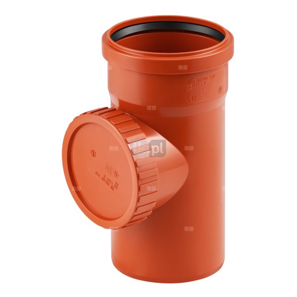 Wyczystka MAGNAPLAST KGRE z pokrywą zakręcaną kominowa fi 250 długość 722 mm