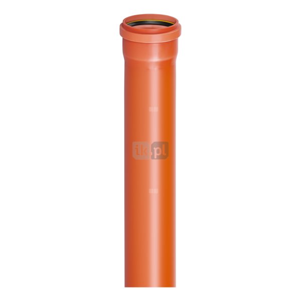 Rury z kielichem PP SN8 LITE z uszczelką DIN-LOCK KGEP 160x5,5/3000