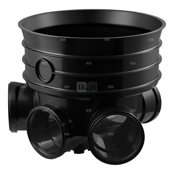 Kineta zbiorcza MAGNAPLAST typ 425, 160 mm, 3 dopływyz uszczelką