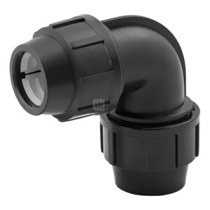 Kolano 90 st. skręcane do rur PE PN16 90 st. 50 mm