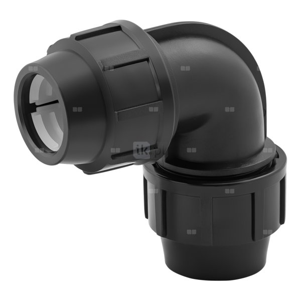 Kolano 90' MAGNAPLAST do rur PE PN16, 63 mm (zs x zs)