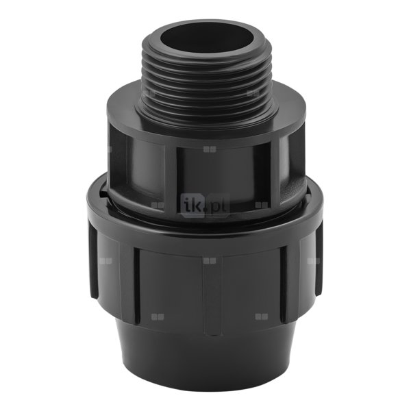 Złączka skręcana z gwintem zewnętrznym do rur PE PN16 20 mm x 3/4
