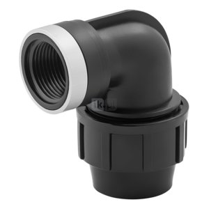 Kolano 90 st. z gwintem wewnętrznym 32 mm x 3/4