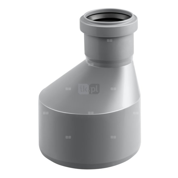 Złącze MAGNAPLAST HT PLUS HTR redukcja, PP (szary), DN 50 x DN 40 (ww x wz), do kanalizacji