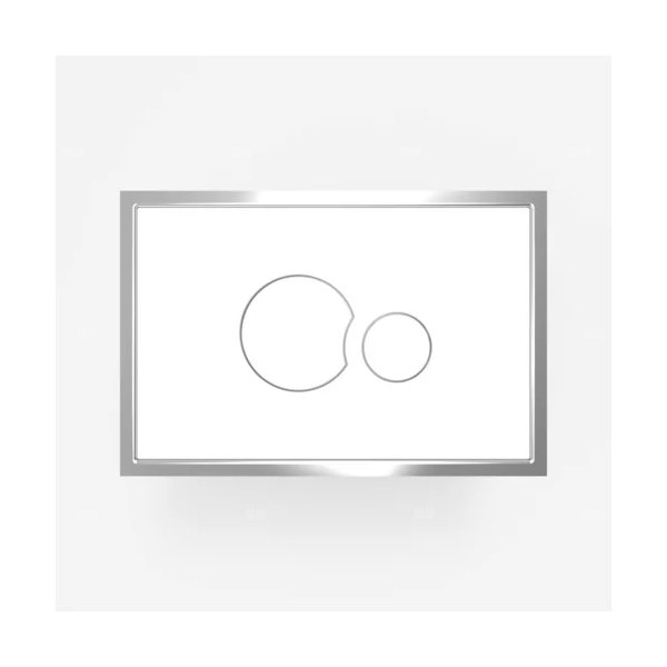 Przycisk spłukujący MERFLOW-ABU SG706, biały-połysk