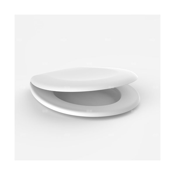 Deska sedesowa 1501 mocowanie metalowe, biała