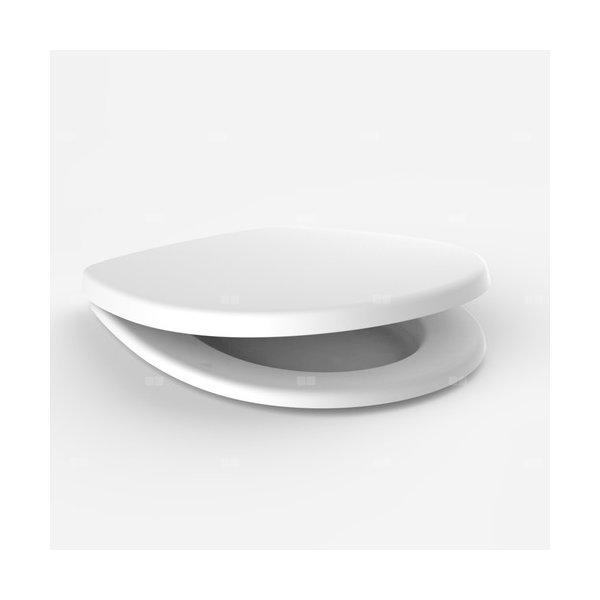 Deska sedesowa 3000 mocowanie metalowe, biała