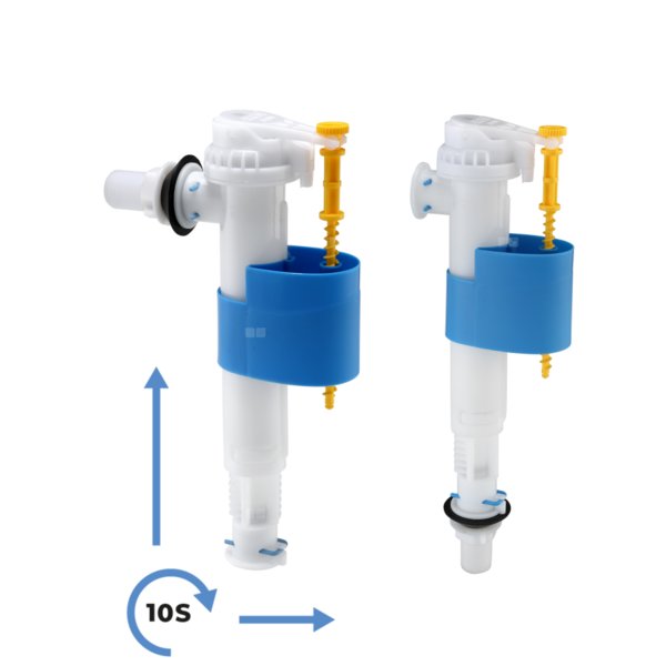 Zawór napełniający 4w1 COMBI 1/2'' / 3/8'' tworzywo