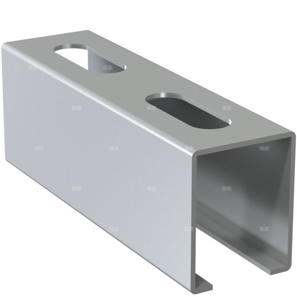 Szyna montażowa NICZUK SZX, gr. 1.25 mm, dł. 3000 mm, stal nierdzewna (ocynk galwaniczny)