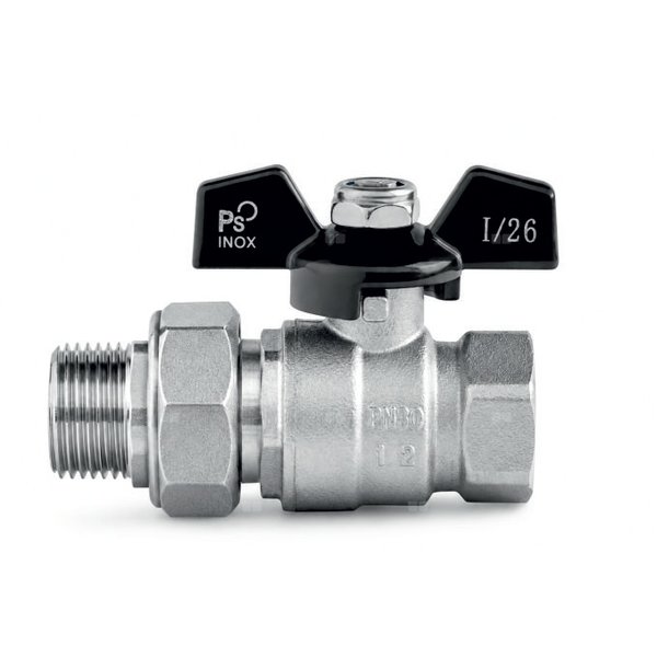 PHA-3005 G1 PN30 WZ DN25 ZAWÓR KULOWY ŚRUBUNEK DŁAWIK INOX 304