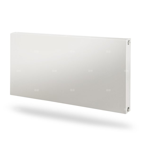 Grzejnik płytowy typ 33 PURMO Plan Compact FC wym. 550 x 400 mm, kolor biały, moc 861 W, front Płaski gładki