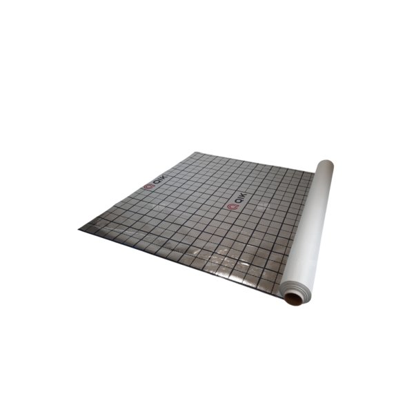 Tkanina do ogrzewania podłogowego QIK Krata metalizowana 0.12x1030x5000mm