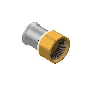 Złączka prosta mosiężna zaprasowywana QIK GW 50x4,5-1 1/2 " XPRT