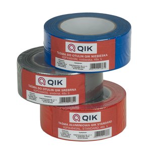 Taśma do otulin QIK niebieska, rolka 48mm x 9 mb
