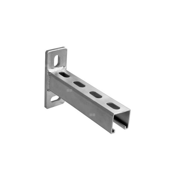 QIK Szyna montażowa ze stopką 41 x 41 x 2,50mm - 400mm