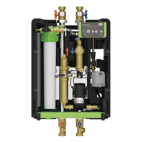 Greenbox S1 - Box zawierający Fillset, Fillsoft, Servitec-Plug-in, separator zanieczyszczeń