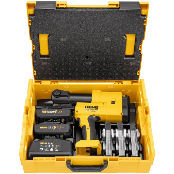 Akku-Press 22V Connected Zest. U 16+20+25 L-Boxx +Aku. 2,5 Ah